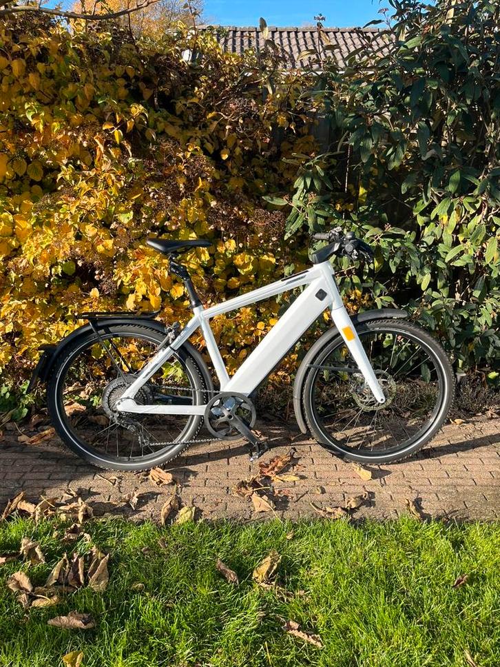 Stromer ST3 wit, Fietsen en Brommers, Elektrische fietsen, Zo goed als nieuw, Stromer, Ophalen