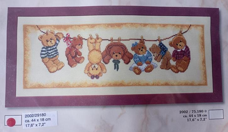 Borduurpaketten, Hobby en Vrije tijd, Borduren en Borduurmachines, Nieuw, Borduurpakket, Handborduren, Ophalen