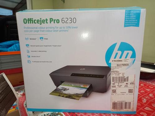 HP OfficeJet Pro 6230 met 8 originele cartridges, Informatique & Logiciels, Imprimantes, Comme neuf, Imprimante, Enlèvement