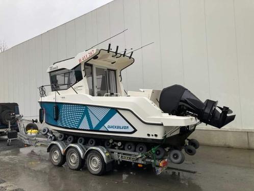 Prachtige zo goed als nieuwe visboot te koop, Watersport en Boten, Vis- en Consoleboten, Zo goed als nieuw, 70 pk of meer, 6 meter of meer