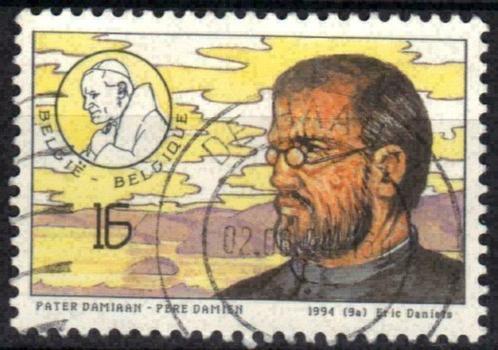 Belgie 1994 - Yvert 2553 /OBP 2557 - Pater Damiaan (ST), Timbres & Monnaies, Timbres | Europe | Belgique, Affranchi, Envoi