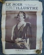 ancien journal Le Soir Illustré 3 mars 1934 La Reine Astrid, Collections, Maisons royales & Noblesse, Autres types, Utilisé, Enlèvement ou Envoi