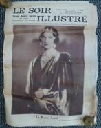 ancien journal Le Soir Illustré 3 mars 1934 La Reine Astrid, Autres types, Utilisé, Enlèvement ou Envoi