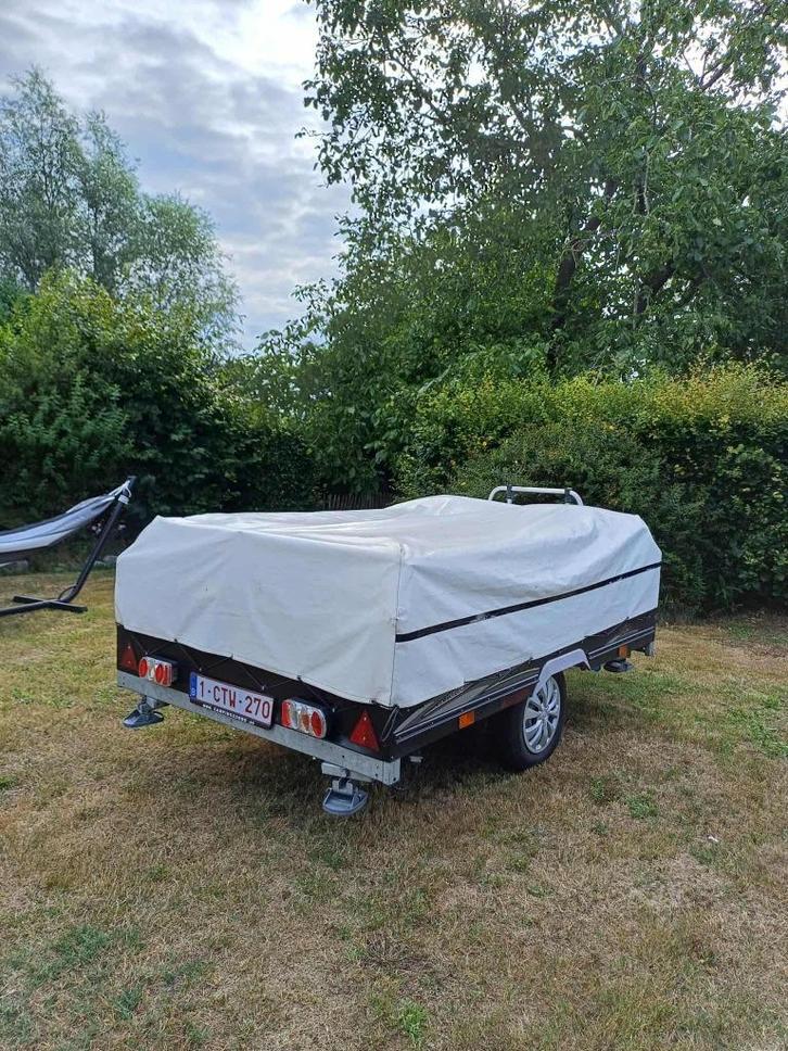 campingcar raclet, Caravans en Kamperen, Vouwwagens, Raclet, tot en met 2, Beige, Ophalen