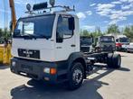 MAN 18.224 CHASSIS CABINE (bj 2000), Bedrijf, Te koop, BTW verrekenbaar, MAN