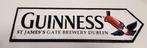 Guinness brewery zwaar gietijzer reclame bord bier cadeau, Ophalen of Verzenden, Gebruikt, Reclamebord