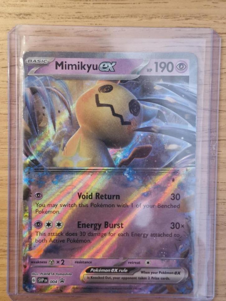 Mimikyu gx, Hobby en Vrije tijd, Verzamelkaartspellen | Pokémon, Nieuw, Losse kaart, Verzenden