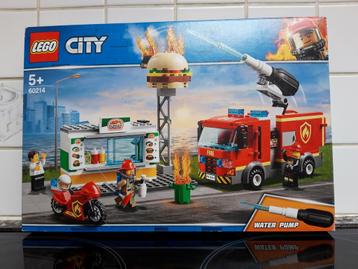 Lego City 5+ Fire at the Hamb.rest 60214 Complet avec boîte
