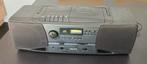 Draagbare Cd-speler met radio en cassette deck, Audio, Tv en Foto, Ophalen, Gebruikt, Radio