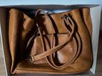 Sac à main cuir brun ETERNEL neuf!, Handtassen en Accessoires, Tassen | Damestassen, Ophalen, Nieuw, Bruin, Handtas