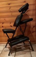Inklapbare massagestoel, Tectake zwarte kleur, Ophalen, Nieuw, Massagestoel of Kussen