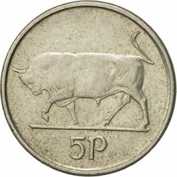 Irlande 5 pence, 1993