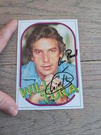 Ondergetekende kaart van Will Tura, 1982, Verzamelen, Ophalen of Verzenden, Zo goed als nieuw
