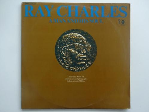 Ray Charles - Un homme et son âme (Double Lp), CD & DVD, Vinyles | Jazz & Blues, Enlèvement ou Envoi