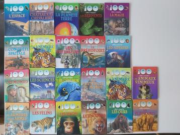 Lot de 22  livres "100 infos à connaître".. beschikbaar voor biedingen