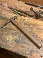 Mooie Antieke hamer met bescherming aan steel, Antiek en Kunst, Antiek | Gereedschap en Instrumenten, Ophalen of Verzenden
