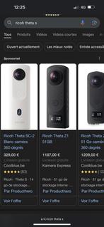 RICOH theta s 360 camera, Audio, Tv en Foto, Ophalen, Zo goed als nieuw