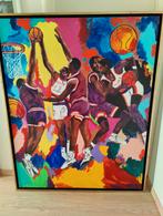 Basketbal Schilderij met kader, Antiek en Kunst, Kunst | Schilderijen | Modern, Ophalen