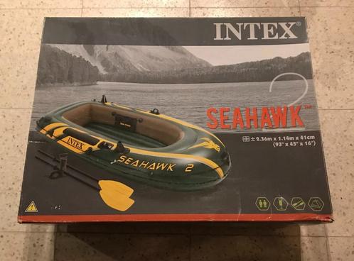 Intex opblaasbare boot set voor 2 personen, Watersport en Boten, Kajaks, Zo goed als nieuw, 2-persoons, Opblaasbaar, Ophalen