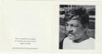 Para Jacques Segers 1935-2001, Verzamelen, Bidprentjes en Rouwkaarten, Ophalen of Verzenden