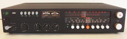 Braun CEV 510 Versterker Receiver / 1972-1974 / West Germany, Audio, Tv en Foto, Versterkers en Ontvangers, Gebruikt, Stereo, 60 tot 120 watt