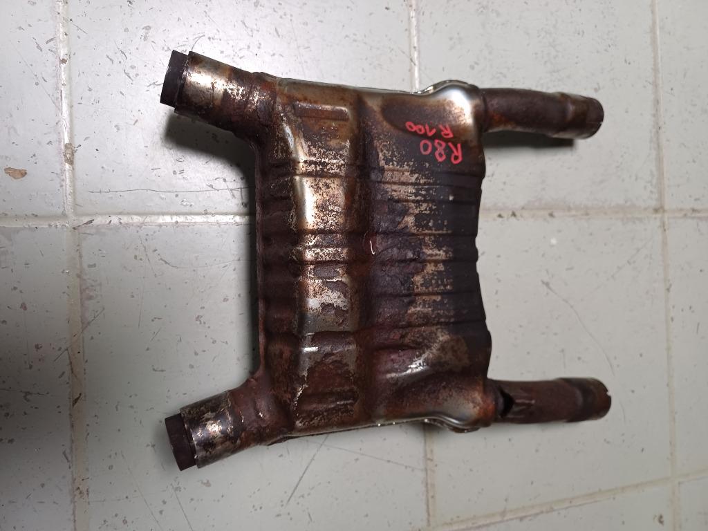bmw r 80 en r 100 uitlaat collector pot, Enlèvement ou Envoi, Utilisé