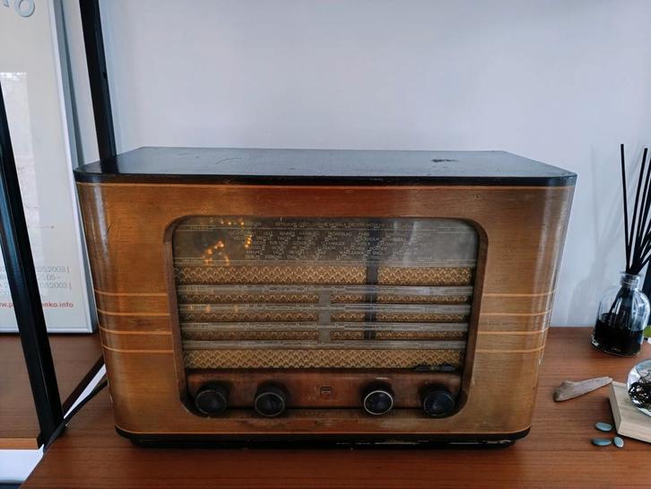 Radio Philips vintage, Antiquités & Art, Curiosités & Brocante, Enlèvement ou Envoi