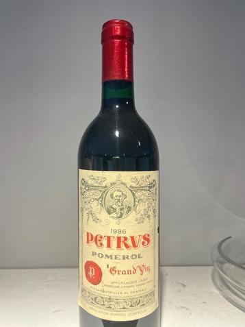 PETRUS 1986 POMEROL WORDT BINNENKORT 40 JAAR, Ophalen