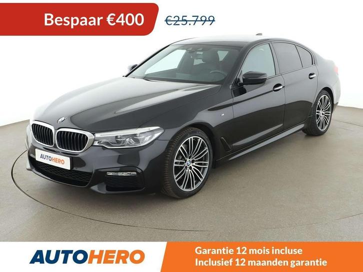 BMW 5 Serie 520 520d M Sport (bj 2017, automaat), Auto's, BMW, Te koop, 5 Reeks, ABS, Achteruitrijcamera, Airbags, Airconditioning