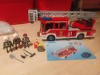 Playmobile city brandweer ladderwagen, Enlèvement, Utilisé
