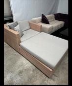 Twee Dedon Lounge stoelen met voetenbank, Tuin en Terras, Tuinbanken, Ophalen of Verzenden, Zo goed als nieuw