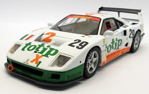 Ferrari F40 Totip 1994 Le Mans Hotwheels Elite 1/18 NIEUW, Hobby en Vrije tijd, Modelauto's | 1:18, Nieuw, Auto, Hot Wheels, Ophalen of Verzenden