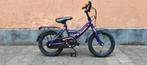 Kinderfiets Mickeybike 14 inch, Fietsen en Brommers, Fietsen | Kinderfietsjes, Ophalen, Gebruikt, Minder dan 16 inch, Zijwieltjes