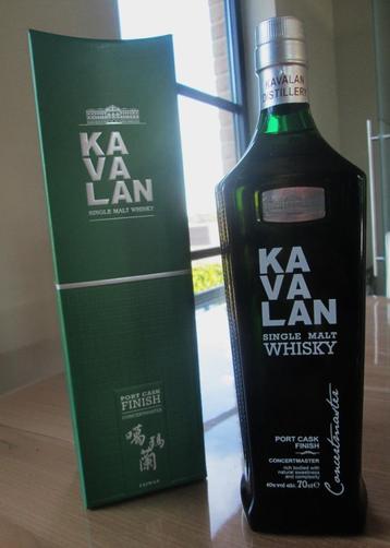 Kavalan Concertmaster Port Cask Finish 70 cl beschikbaar voor biedingen