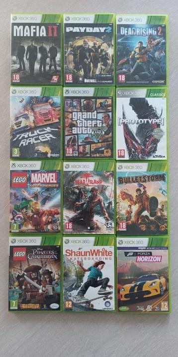 14 Xbox 360 games beschikbaar voor biedingen