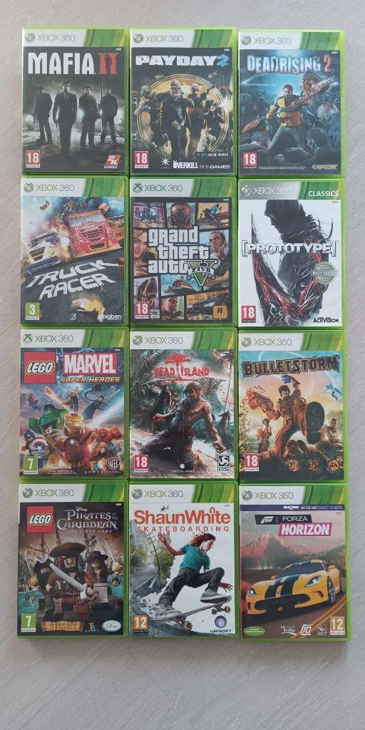 14 Xbox 360 games, Games en Spelcomputers, Games | Xbox 360, Gebruikt, Overige genres, Ophalen of Verzenden