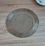 Ensemble de 8 sets de table argentés faits de petites perles, Enlèvement ou Envoi, Comme neuf