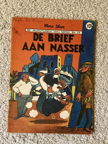 NERO - Nr. 46 - De Brief aan Nasser - Eerste druk, 1963. beschikbaar voor biedingen