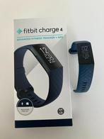 Fitbit charge 4 advanced fitness tracker + gps (blauw), Sport en Fitness, Hartslagmeters, Ophalen of Verzenden, Zo goed als nieuw
