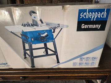 Tafelzaag Scheppach HS100S, Neuf, 70 mm ou plus, Enlèvement, 1200 watts ou plus