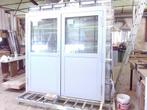 CHASSIS LOURD DOUBLES PORTES ALU VERRE, Bricolage & Construction, Autres types, Enlèvement, Double vitrage, Neuf