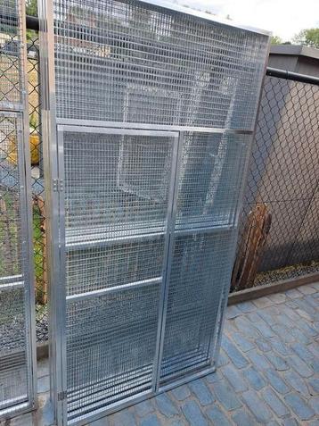 VOLIÈRE - KATTENREN - KIPPENREN  2 X 1 X 2 . ( NIEUW ) beschikbaar voor biedingen
