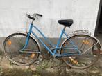 Vélo dame bleu à rénover, Enlèvement, Utilisé