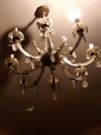 1 heel prachtige grote kristallen kroonluchter €120, Huis en Inrichting, Lampen | Kroonluchters, Ophalen