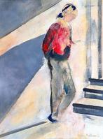 Ontmoeting Lydia Balliauw (1946), Antiek en Kunst, Kunst | Schilderijen | Modern, Ophalen