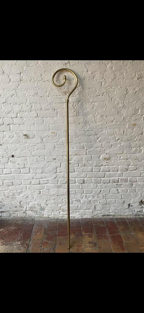 Metalen stick van Saint Nicolas., Diversen, Sinterklaas, Zo goed als nieuw, Ophalen