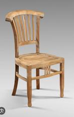Teak stoelen, Huis en Inrichting, Ophalen, Zo goed als nieuw, Hout
