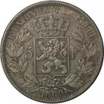 België 5 francs, 1869, Argent, Enlèvement ou Envoi, Monnaie en vrac, Argent