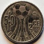België - 50 frank - EK 2000, Postzegels en Munten, Munten | België, Overig, Ophalen of Verzenden, Losse munt