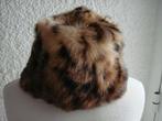 TOQUE "Fourrure". Beige / brune. Vintage, Autre, Envoi, Porté, Bonnet